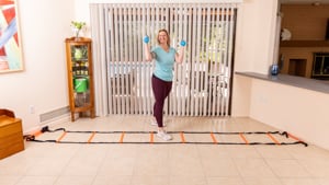 Free Weights and Foot Work